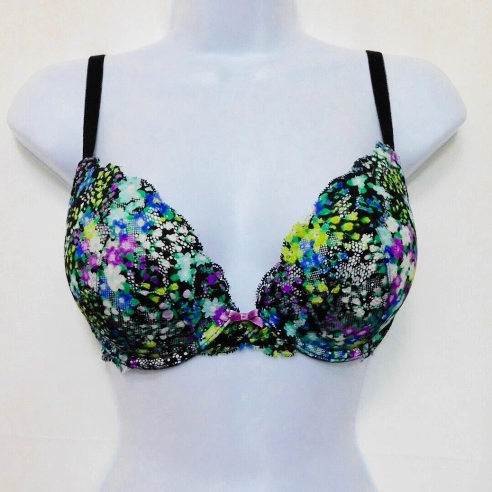 VICTORIA'S SECRET "DREAM ANGELS" LINED DEMI BRA SIZE 36D